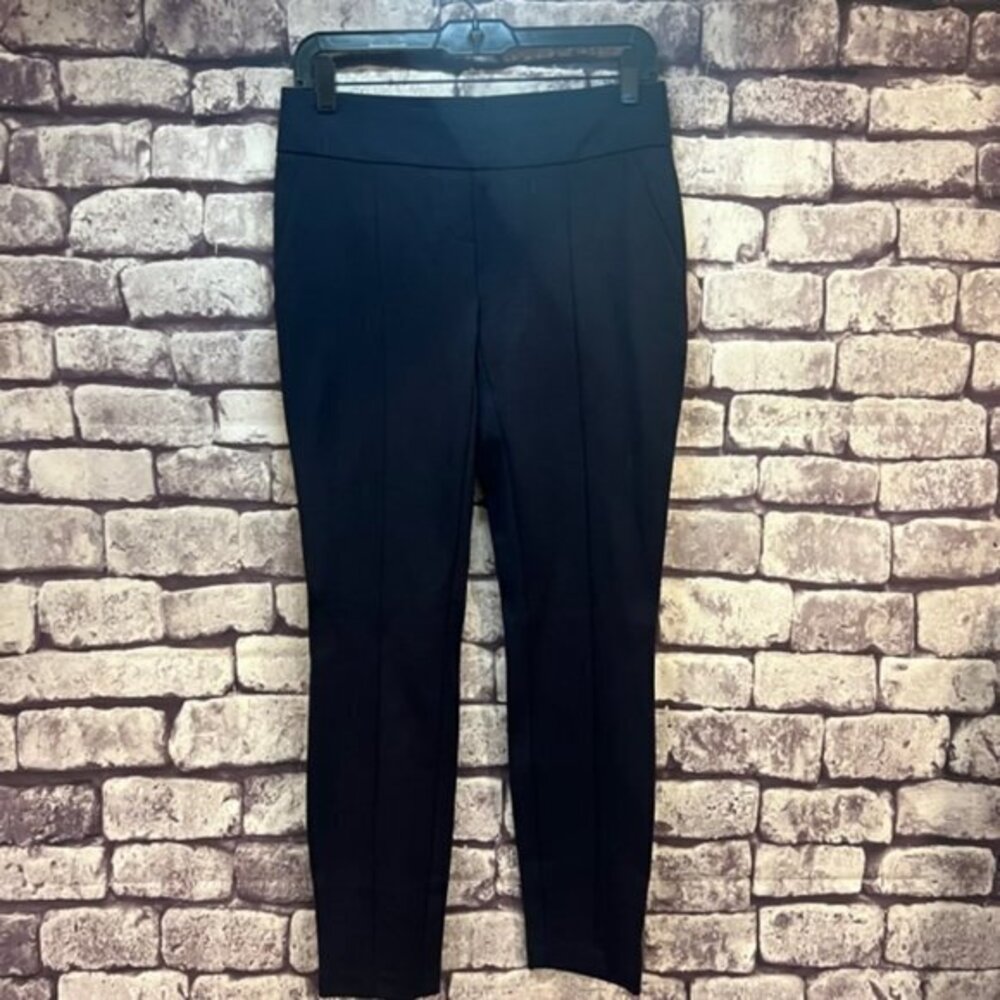 Hilary Radley Navy Pull On Dress Pants Size Small